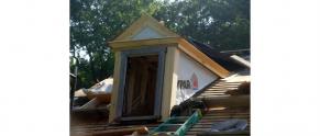 Early Eighteenth Century Plank Frame Windows Re-Used